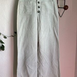 Zara Women's Corduroy Pants in mint